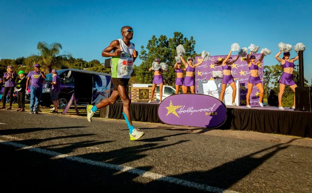The race could have seen her beat a record  (Photo credit should read RAJESH JANTILAL/AFP via Getty Images)