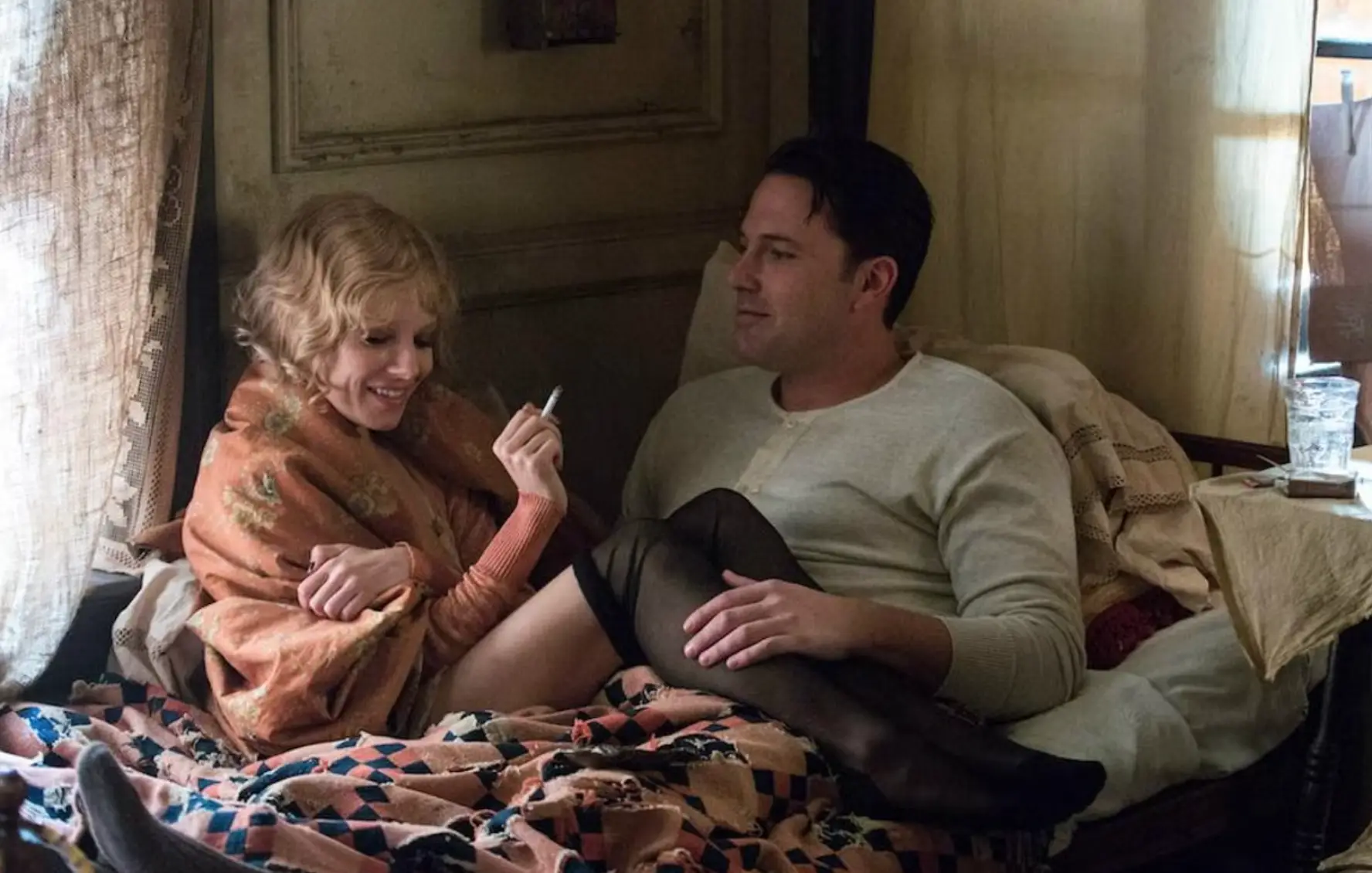 Sienna Miller and Ben Affleck starred in Live By Night together (Warner Bros.)