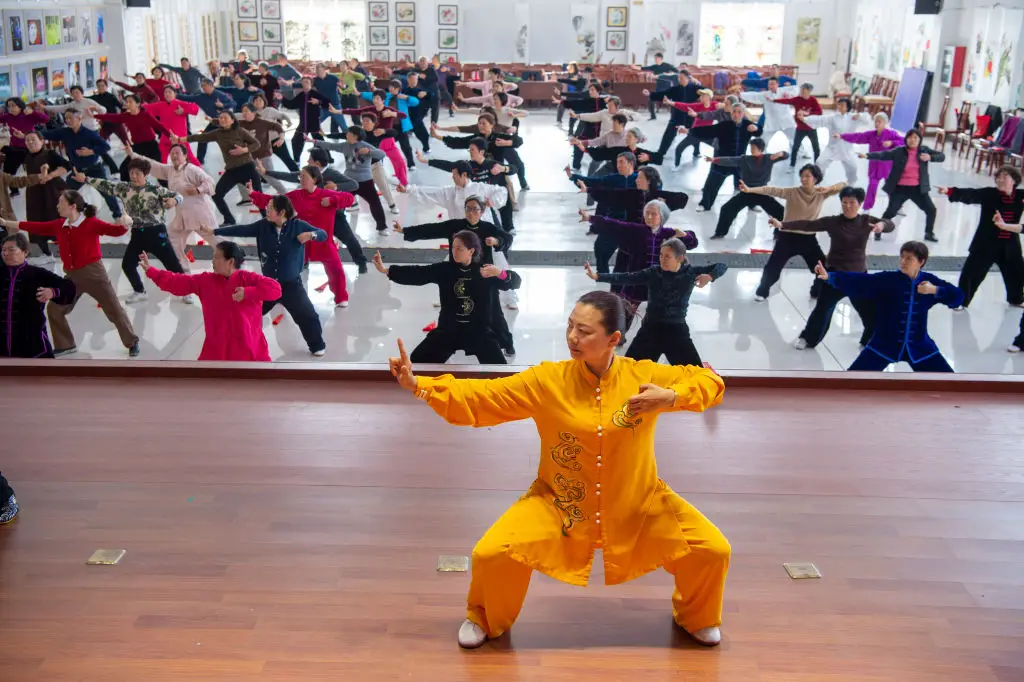 Baduanjin has been practiced for hundreds of years (CFOTO/Future Publishing via Getty Images)