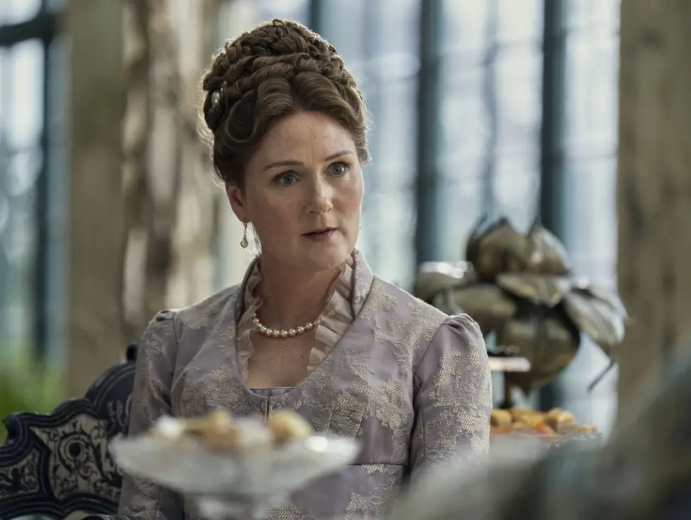 Ruth Gemmell found out she'd be filming a sex scene when she was in a costume fitting (Netflix)