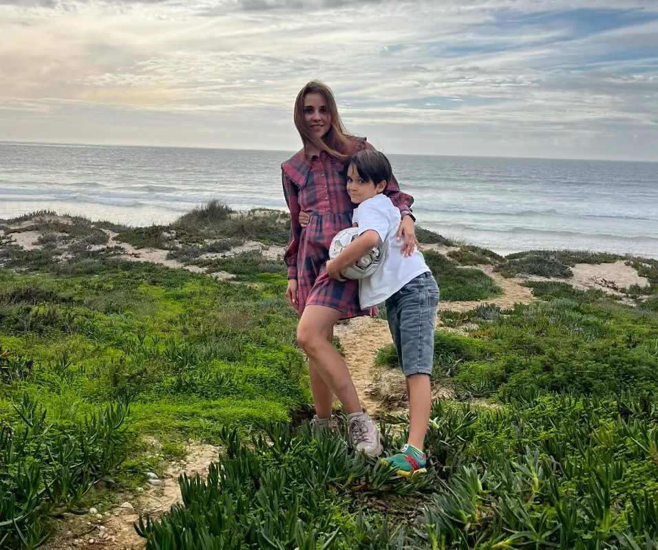 Nadiia is starting to feel more positive about life in Portugal.