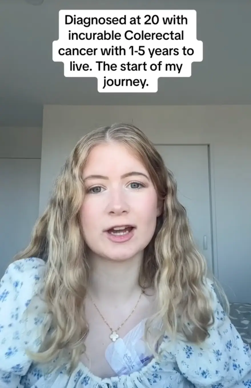 Dominique's first TikTok about her cancer journey has been viewed over 5 million times (dominiquemcshain/TikTok)