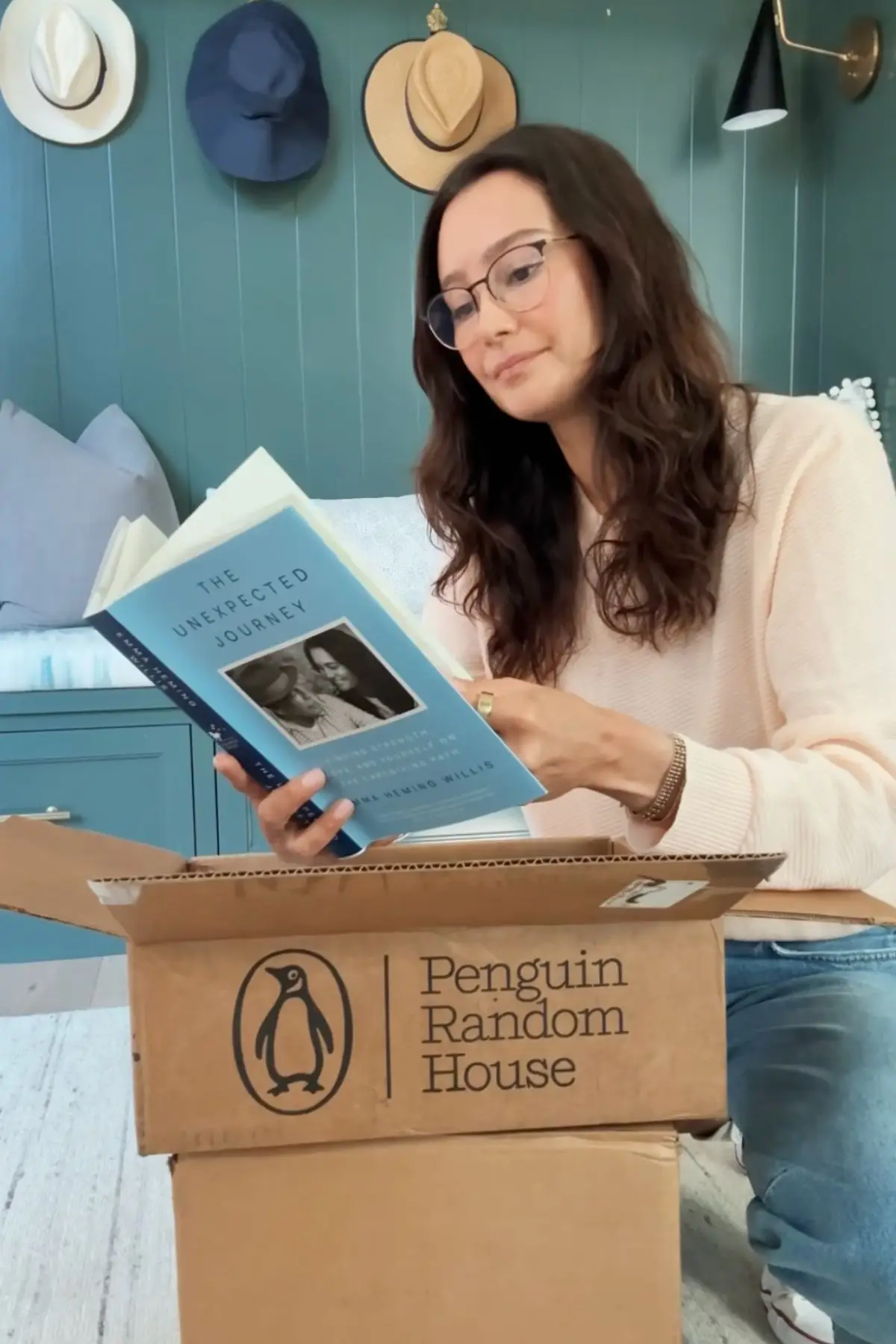 Emma claimed she and her husband communicate via their own language (Instagram/emmahemingwillis)