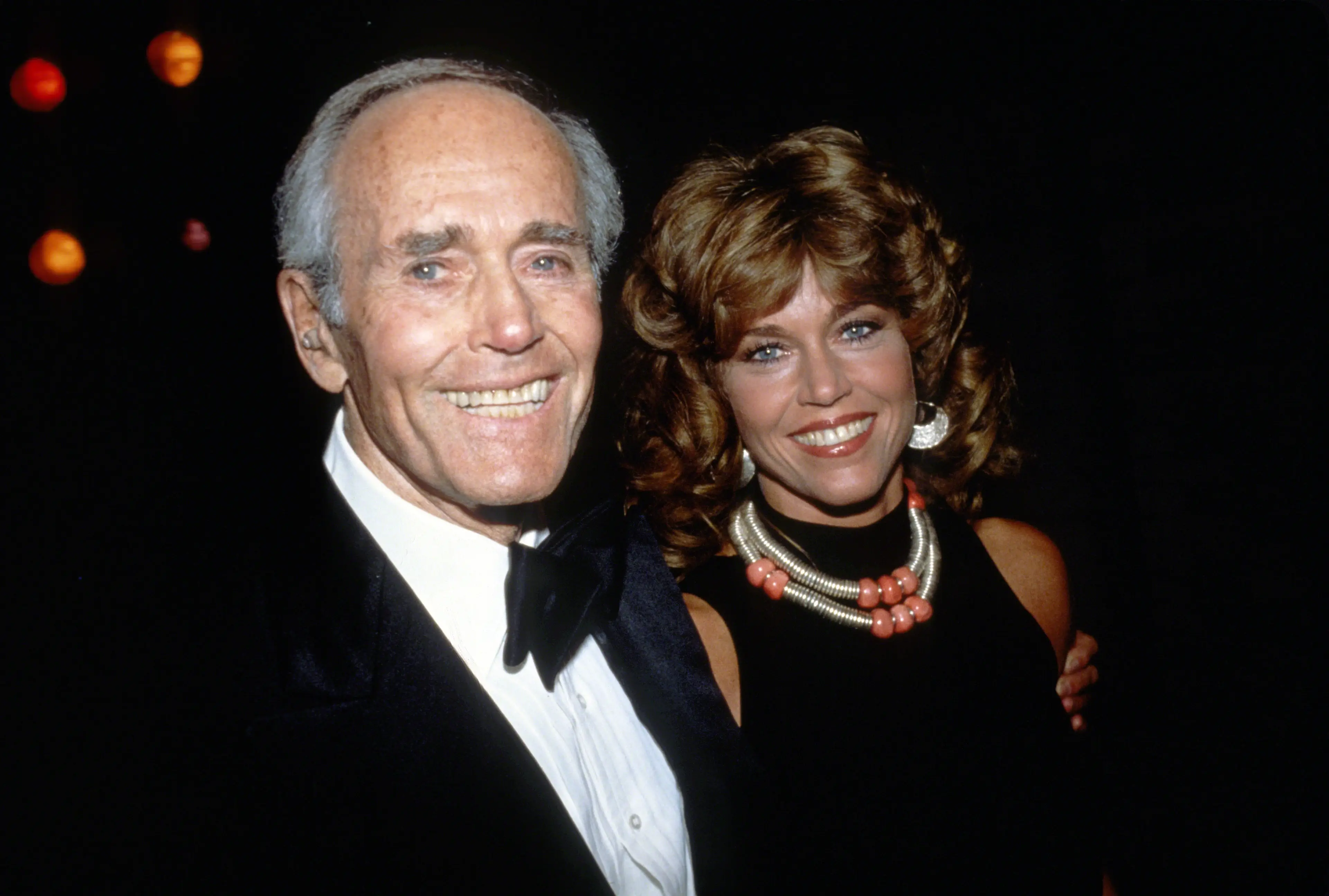 Henry and Jane Fonda pictured together in 1979 (Sonia Moskowitz/IMAGES/Getty Images)