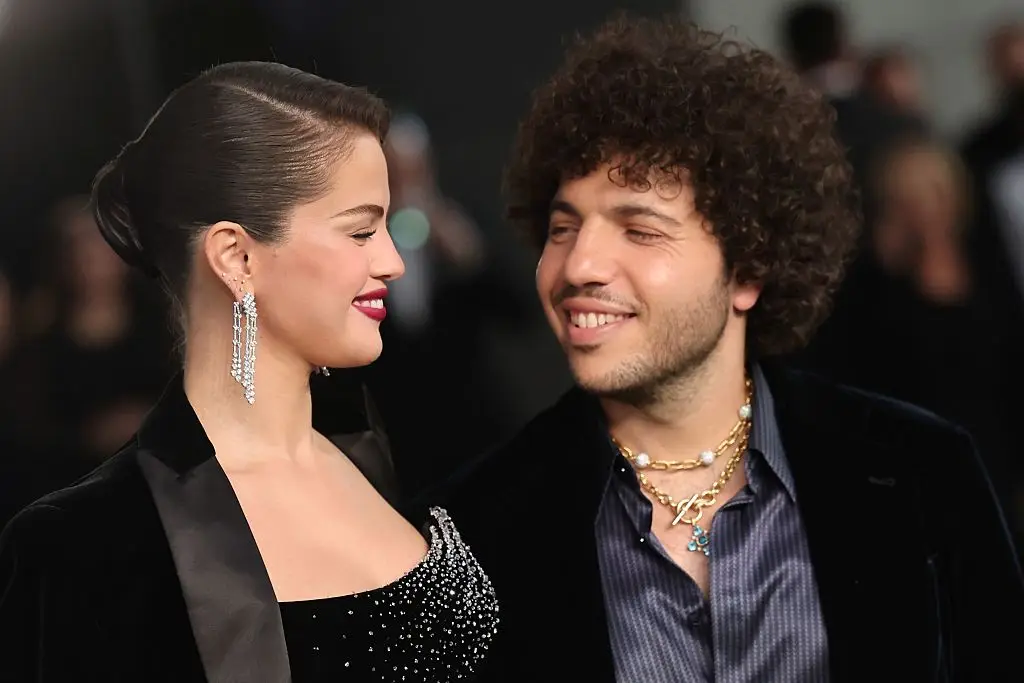 Selena Gomez and Benny Blanco will be celebrating their first wedding anniversary this year (Photo by Emma McIntyre/Oscars/Getty Images for Academy Museum of Motion Pictures)