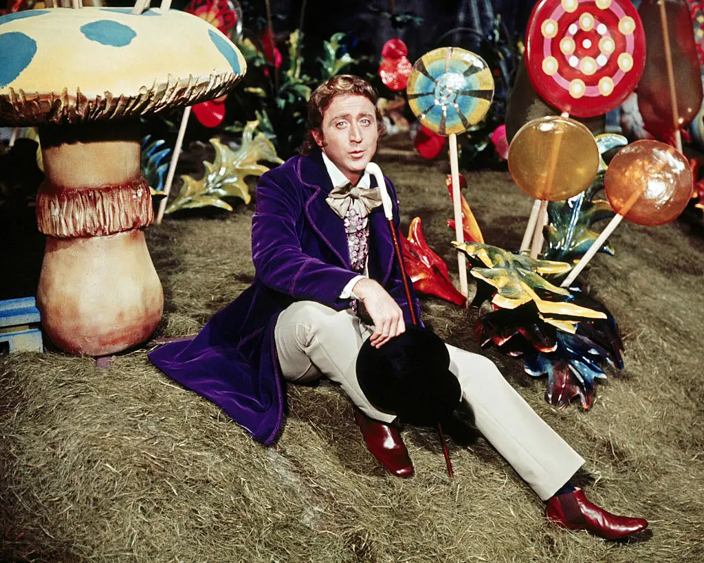 Wilder in Willy Wonka and the Chocolate Factory (Silver Screen Collection/Getty Images)