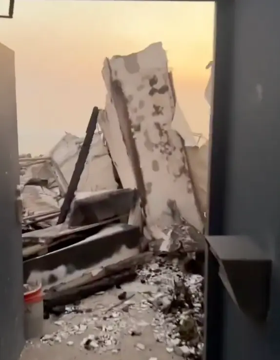 Hilton reflected on how 'so many people have lost everything' (Twitter/ @ParisHilton) 