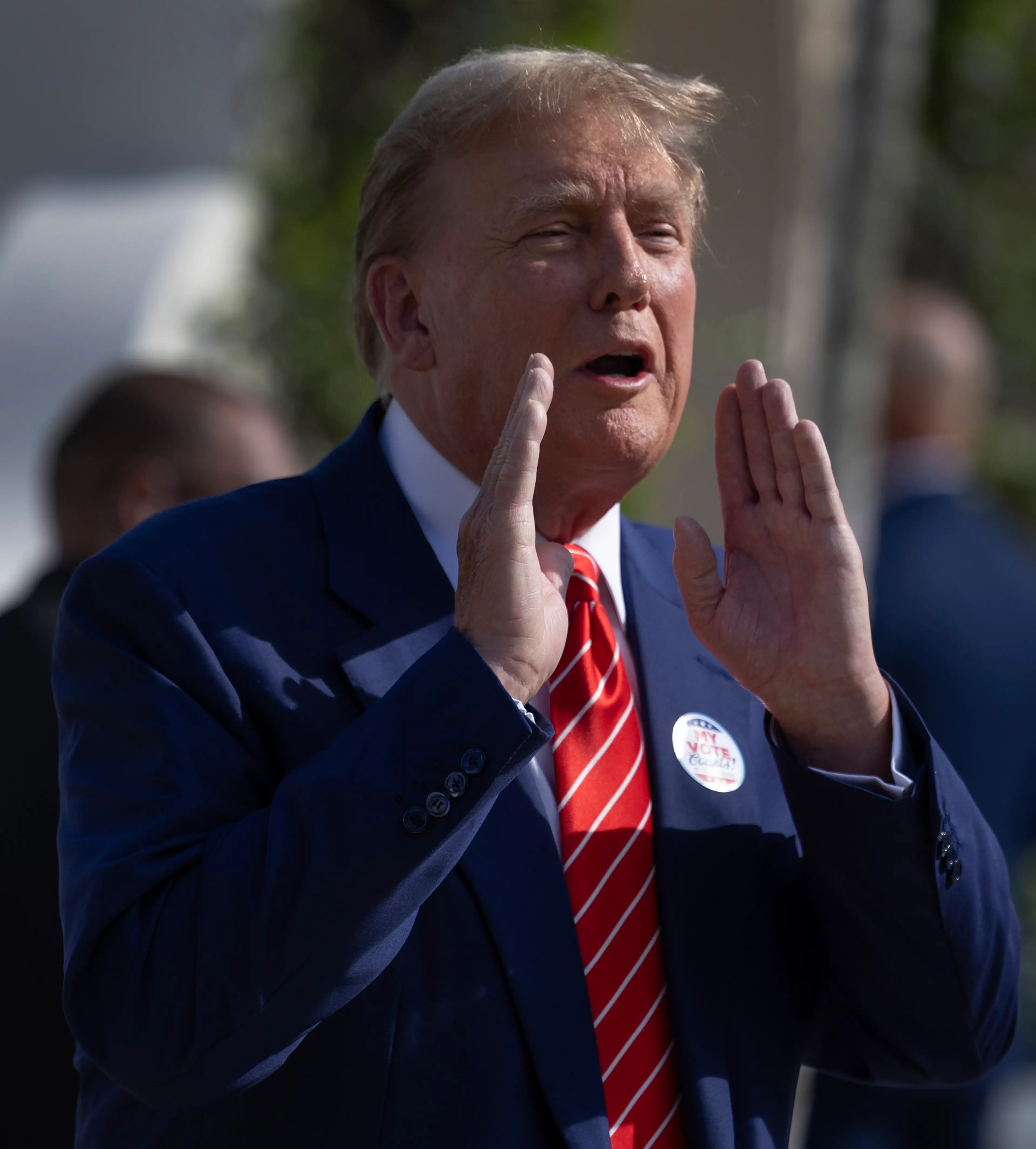 Trump has repeatedly lashed out at the so-called 'fake news media'.