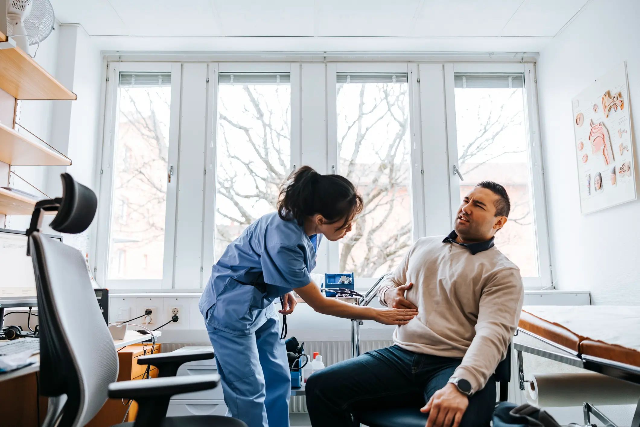 The doctor advised going to see your health care professional if you recognize having any of these symptoms