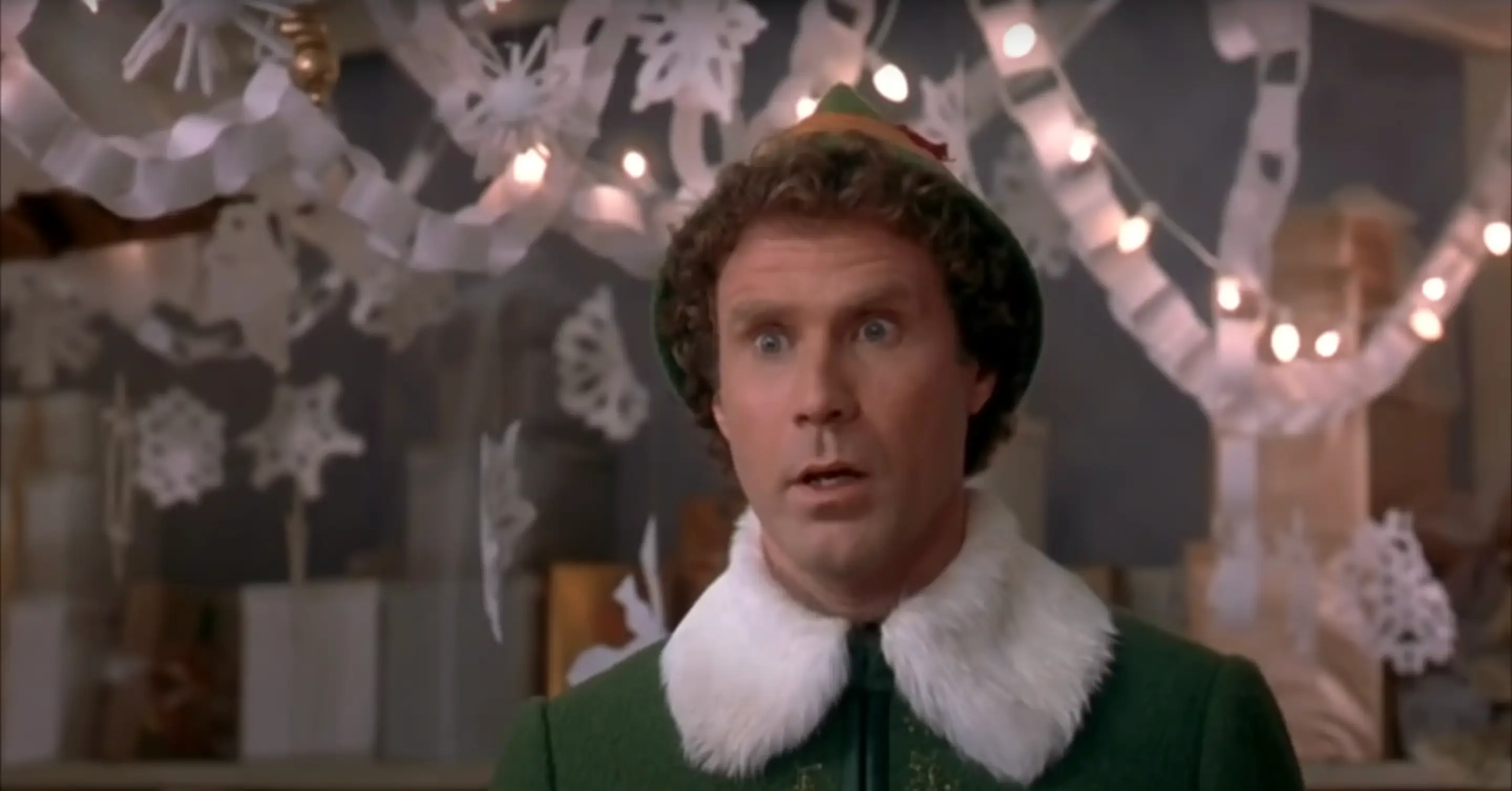 Will Ferrell in Elf. (New Line Cinema)