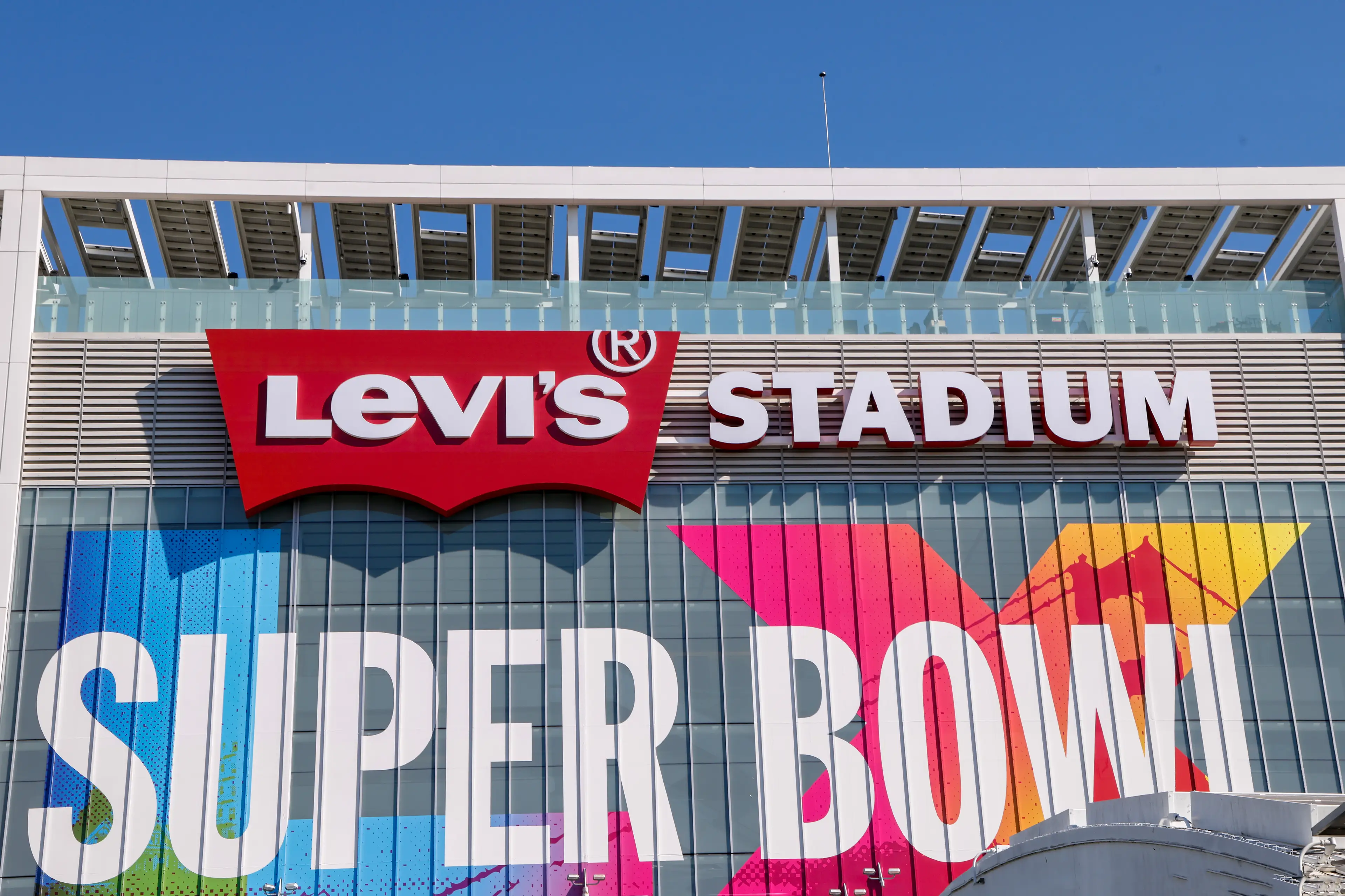 The 49ers Levi's Stadium will host the 2026 Super Bowl. (Photo by Don Juan Moore/Getty Images)
