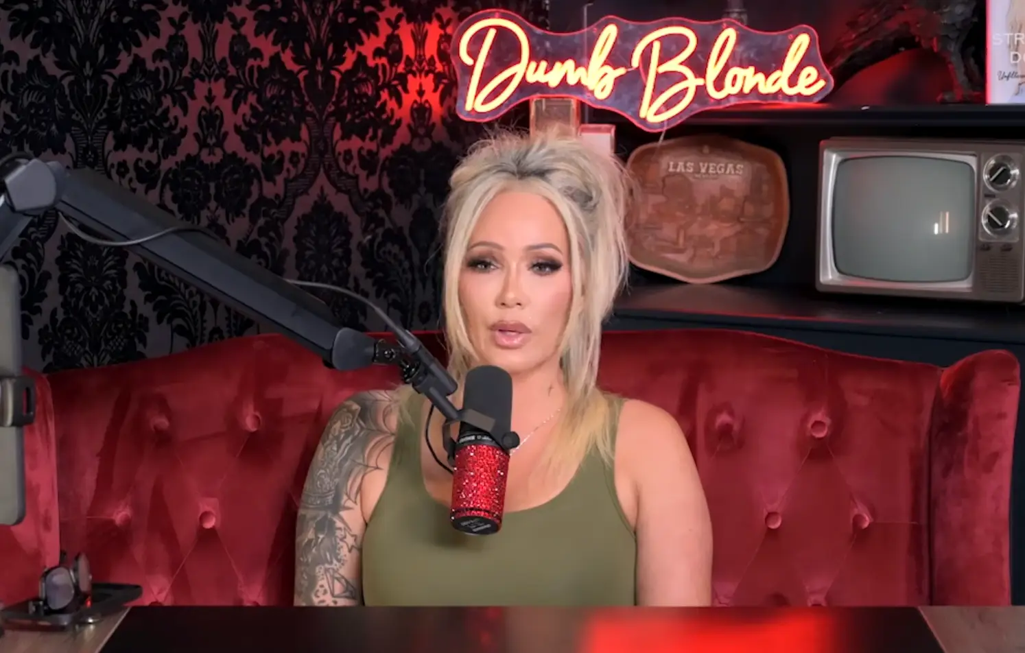 Bunnie Xo has opened up about their split on her podcast (Dumb Blonde Podcast/YouTube)