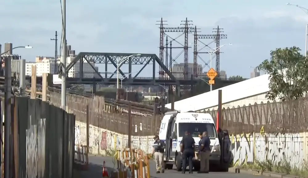 Police discovered the body in The Bronx on Saturday.