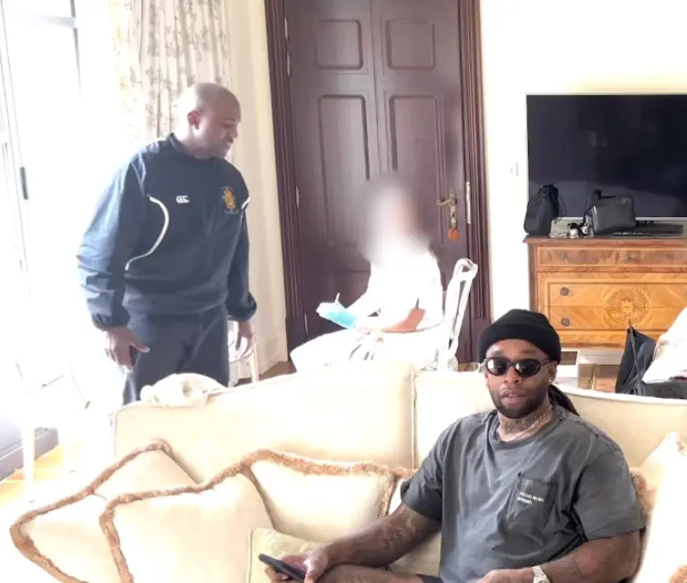 Ye stopped the pedicure rather abruptly.