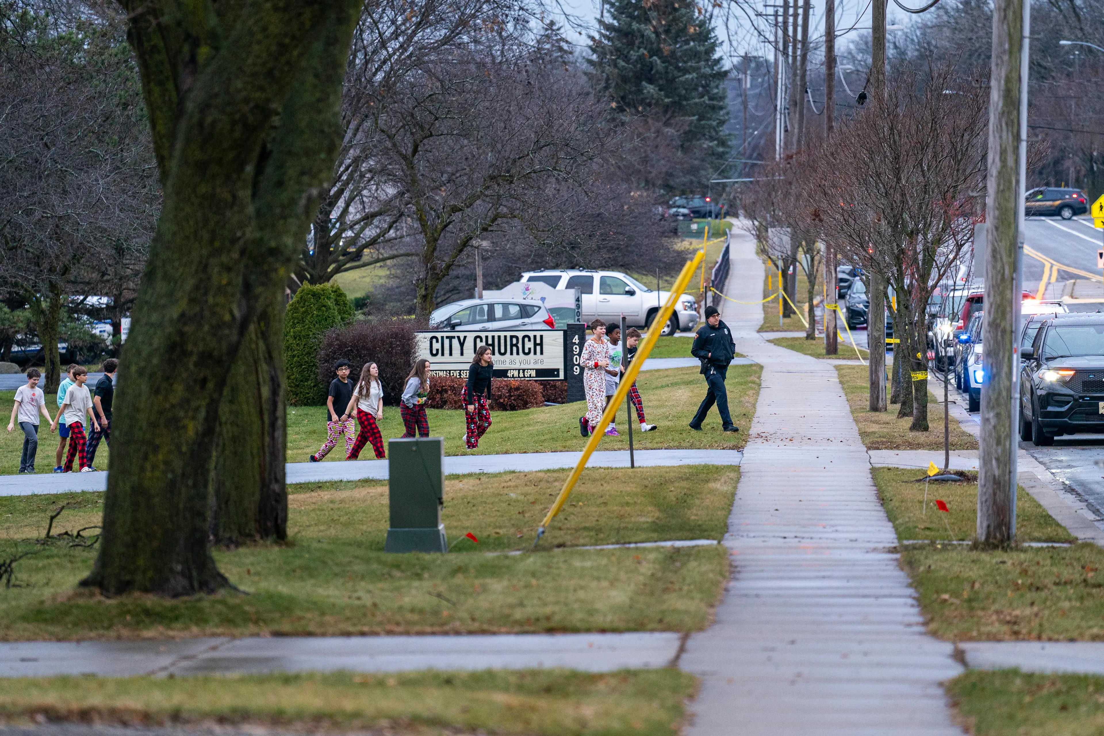 The shooting occurred at Abundant Life Christian School on December 16 (Andy Manis/Getty Images)