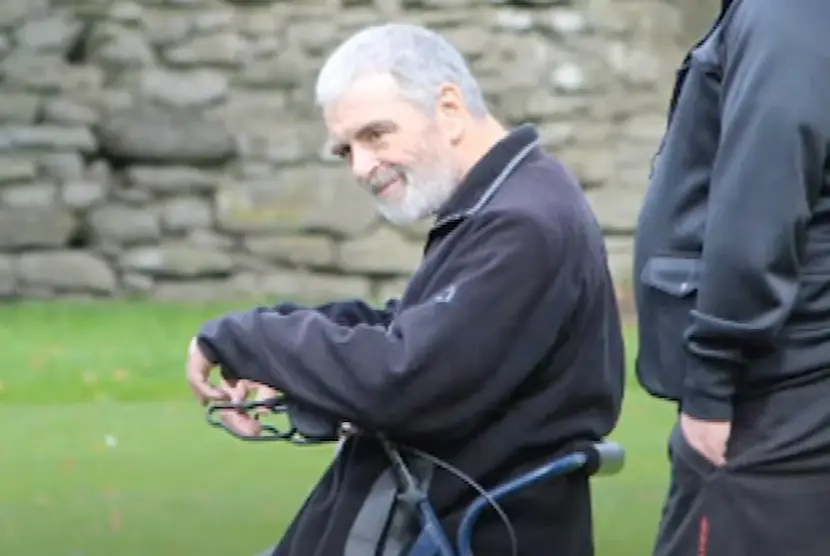 Joy's husband Les died in 2015 at the age of 65 (BBC)