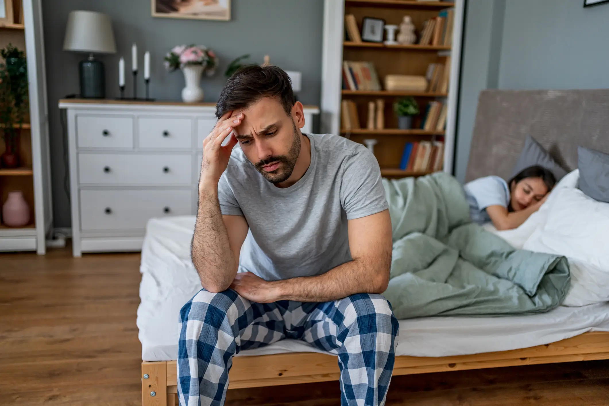 Performance-related headaches can be a serious pain for some men in their 30s (Getty stock)