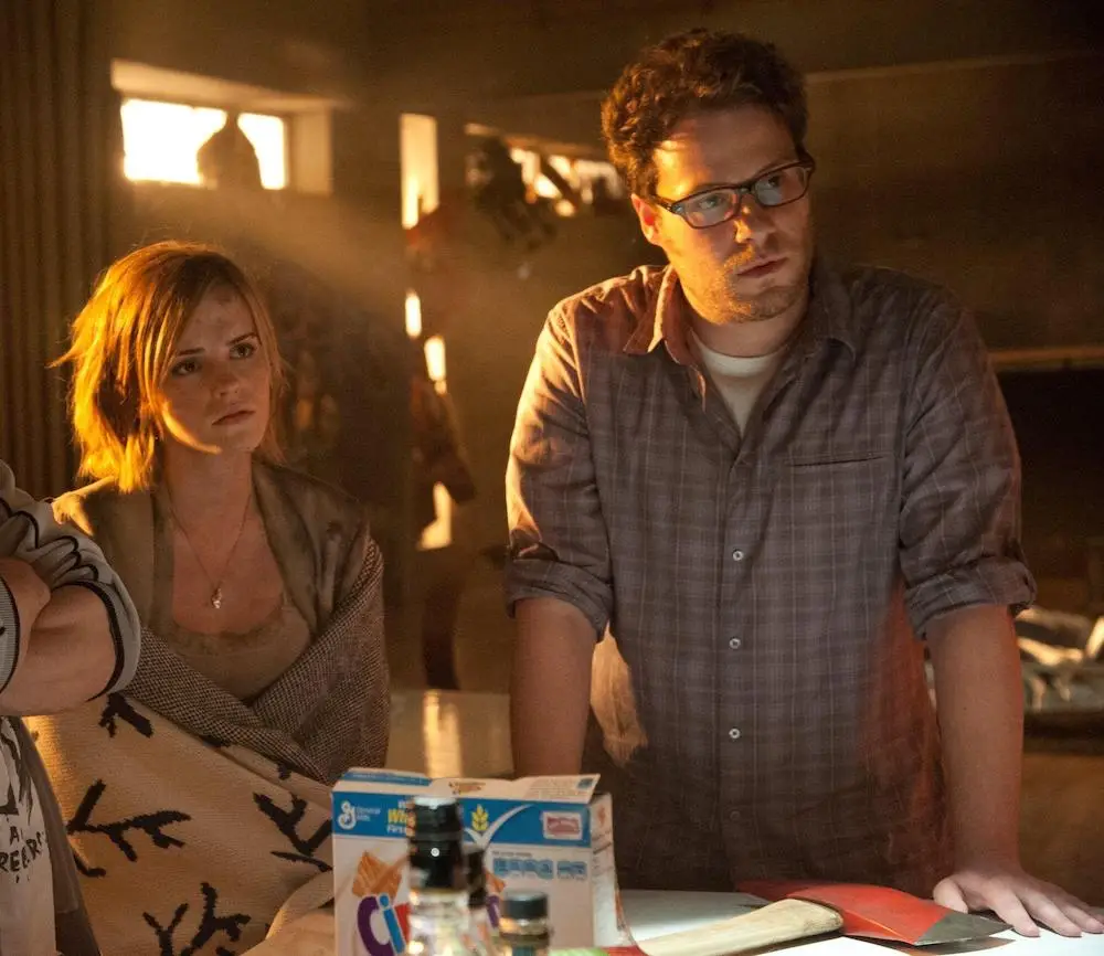 Emma Watson starred as herself in the hit comedy film.