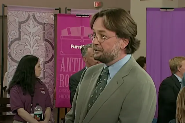 Donald couldn't contain his excitement with the find (YouTube/Antiques Roadshow PBS)