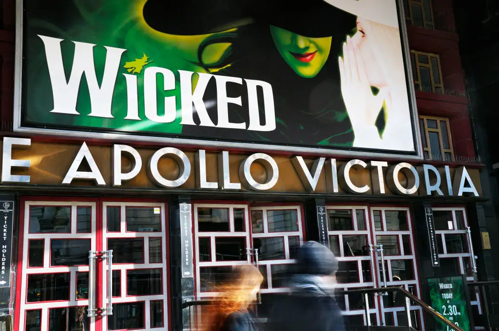The original Wicked theater poster (Chris Harris/UCG/Universal Images Group via Getty Images)