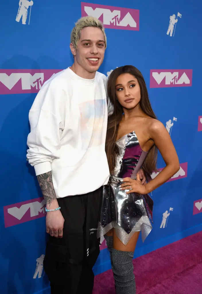 Pete Davidson and Ariana Grande were engaged before calling quits on their relationship eight years ago (Kevin Mazur/WireImage)