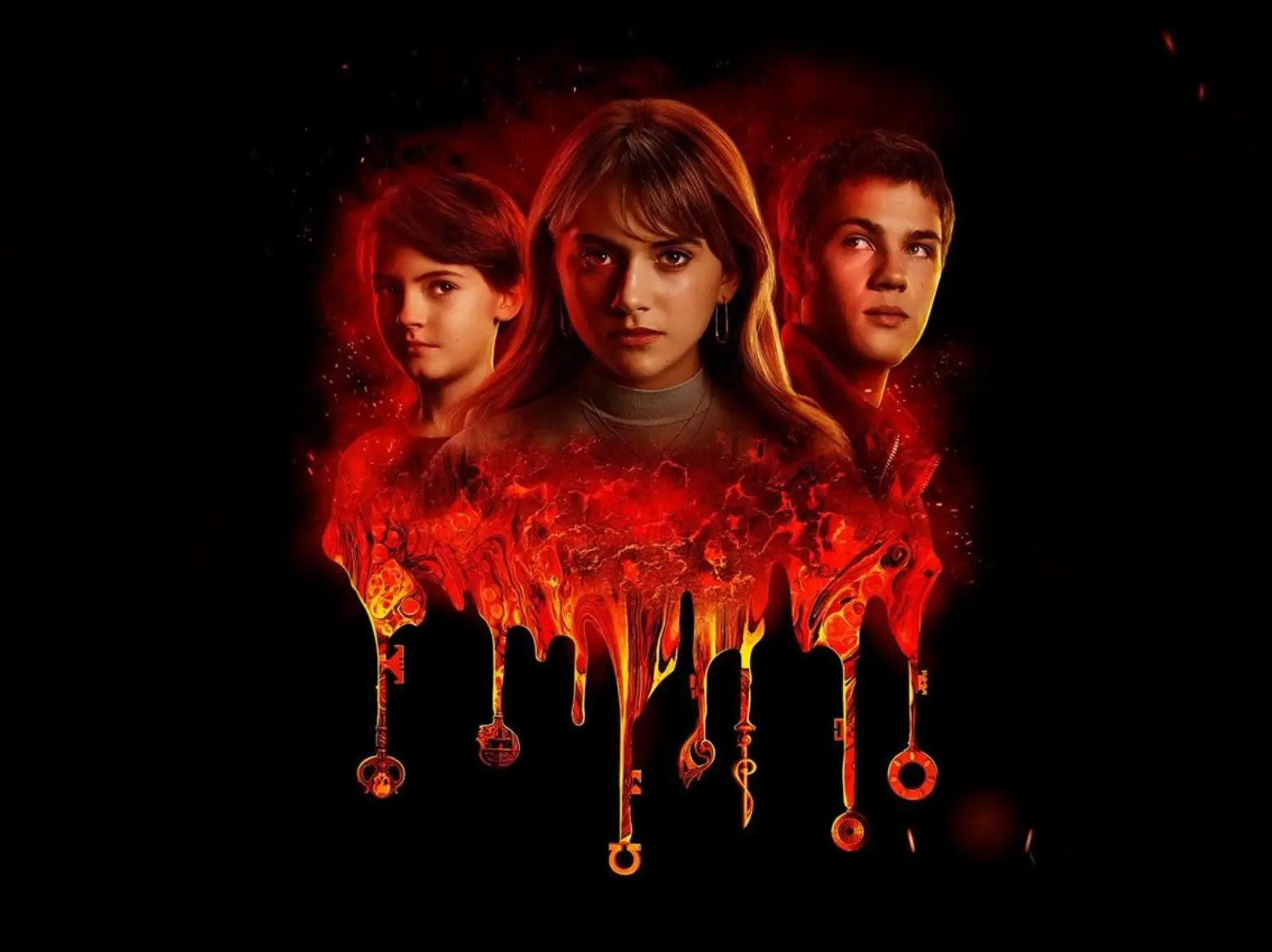 Locke & Key is a fantasy horror. (Netflix)