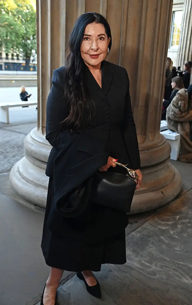 Marina Abramović's art often provokes the audience (Dave Benett/Getty Images)