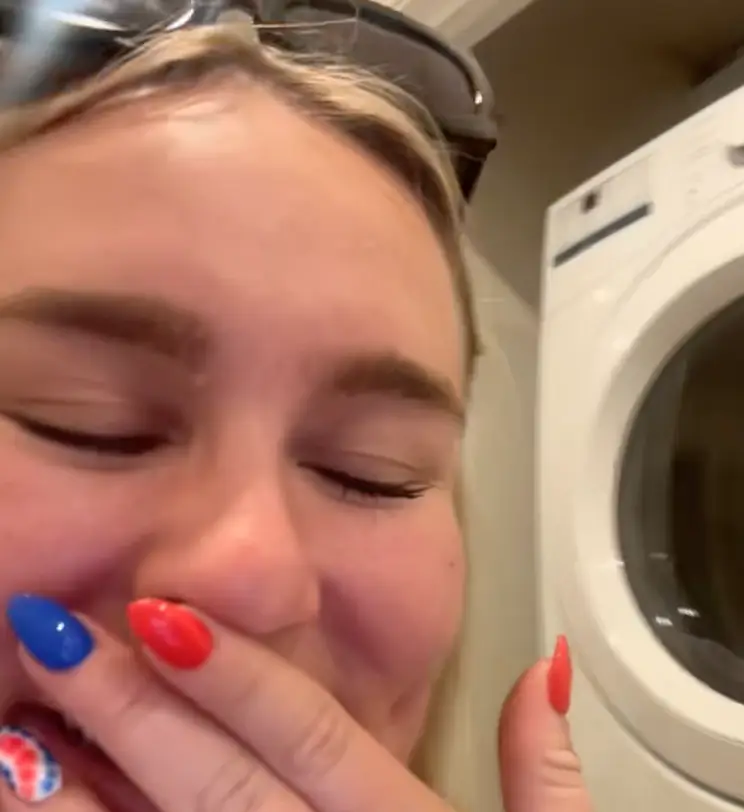 Weird, but thankfully not as creepy as it could've been (TikTok/@aubsbirrell)