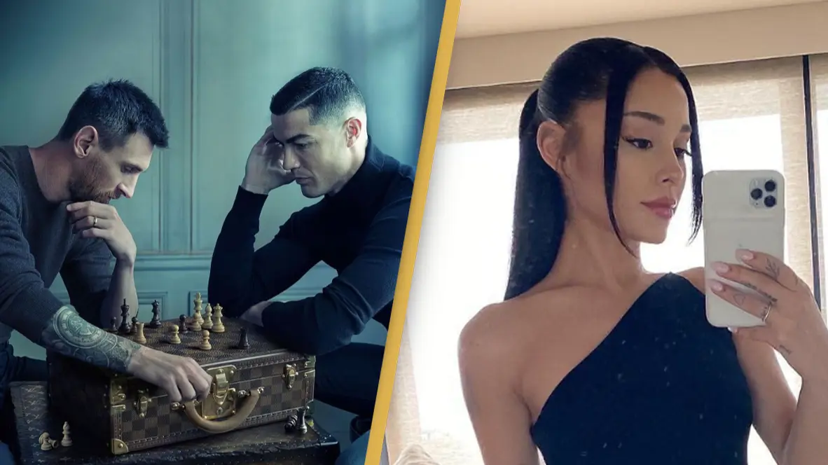 @cristiano/Instagram/ @arianagrande/Instagram