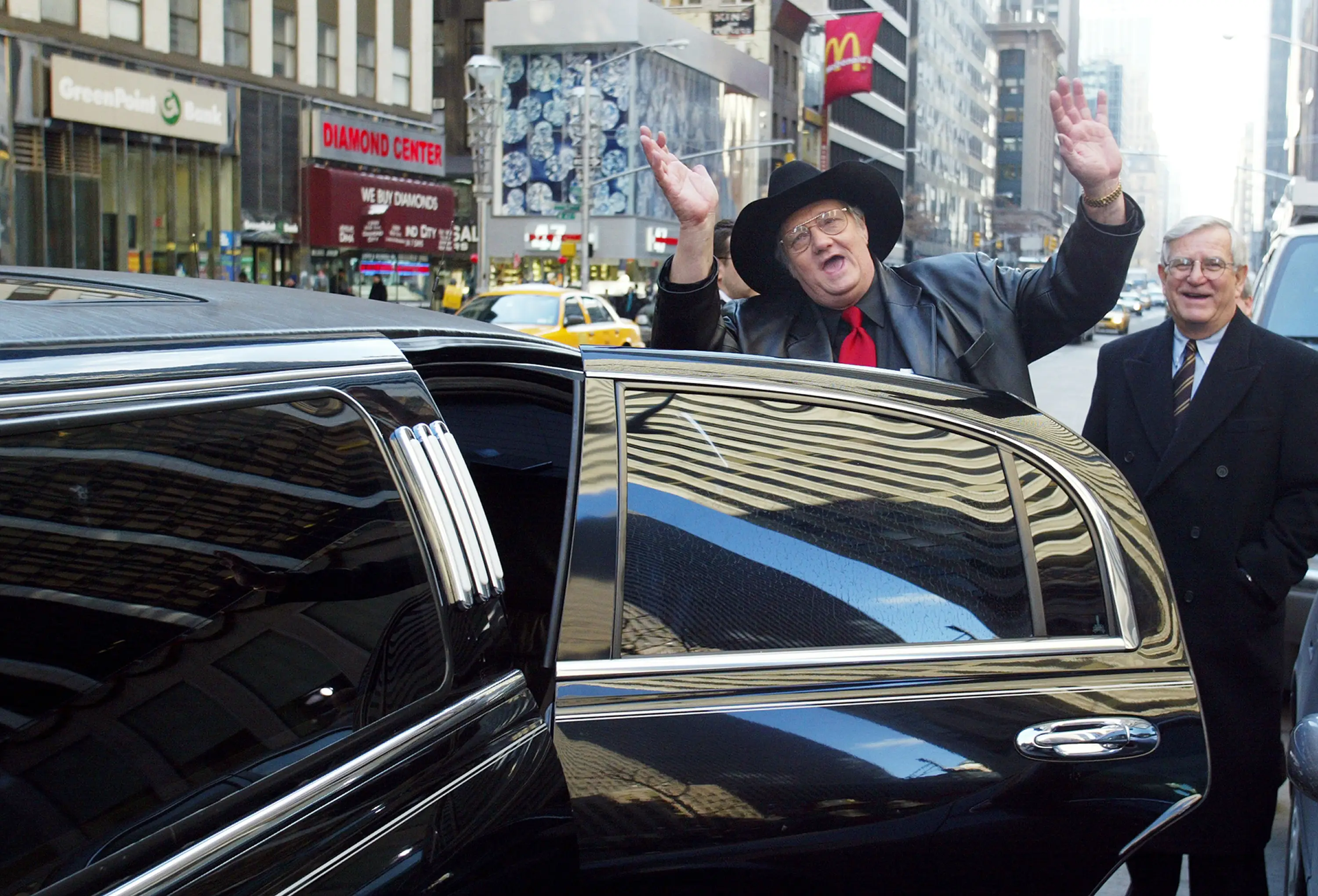 Jack Whittaker's face was soon all over the news. (Michael Appleton/NY Daily News via Getty Images)