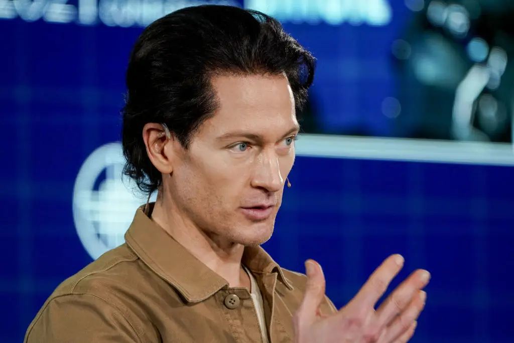 The biohacker regulary shares 'TMI' updates on X (Kyle Grillot/Bloomberg via Getty Images)