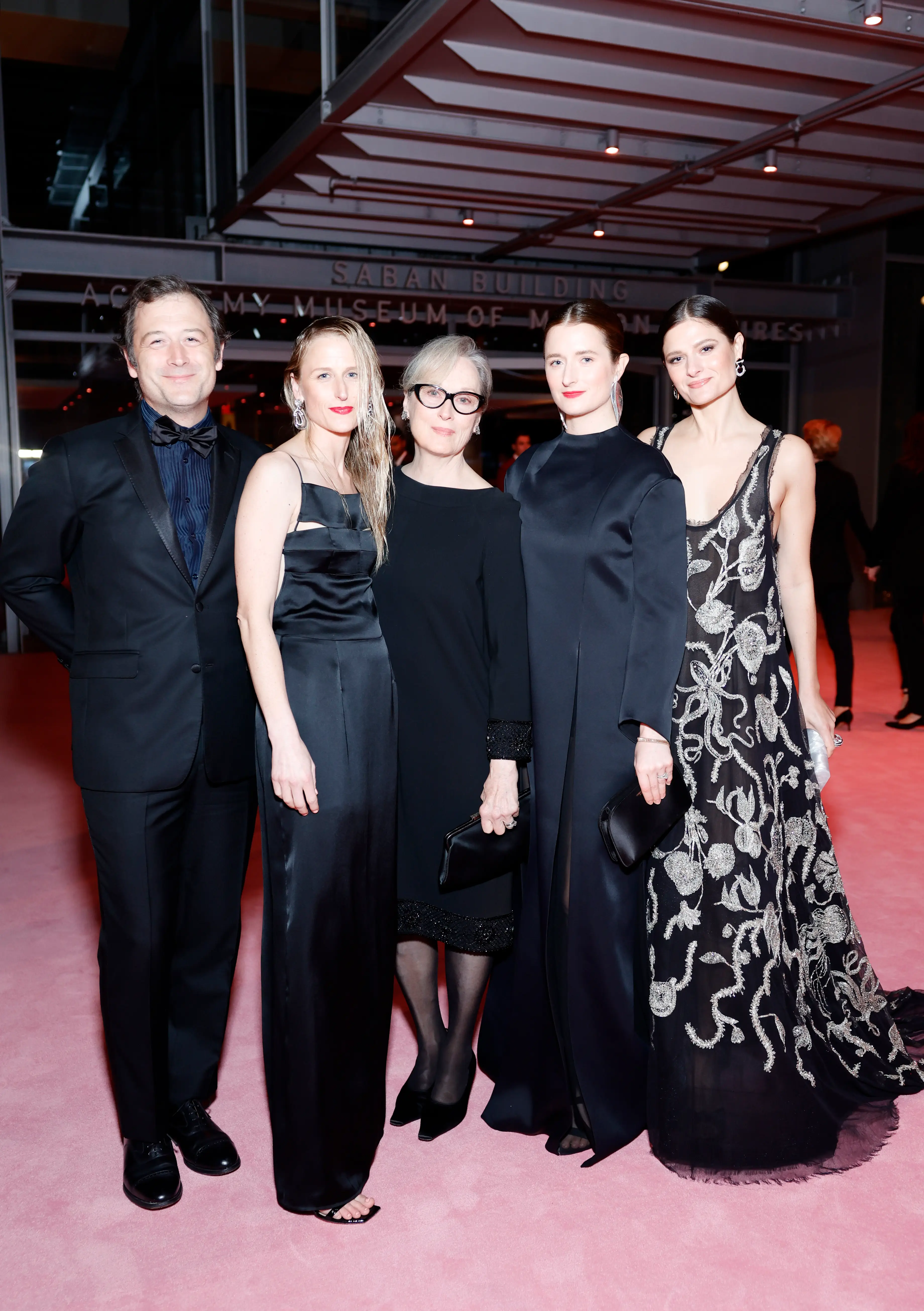 Streep pictured with her four children in 2023 (Stefanie Keenan/Getty Images for Academy Museum of Motion Pictures)