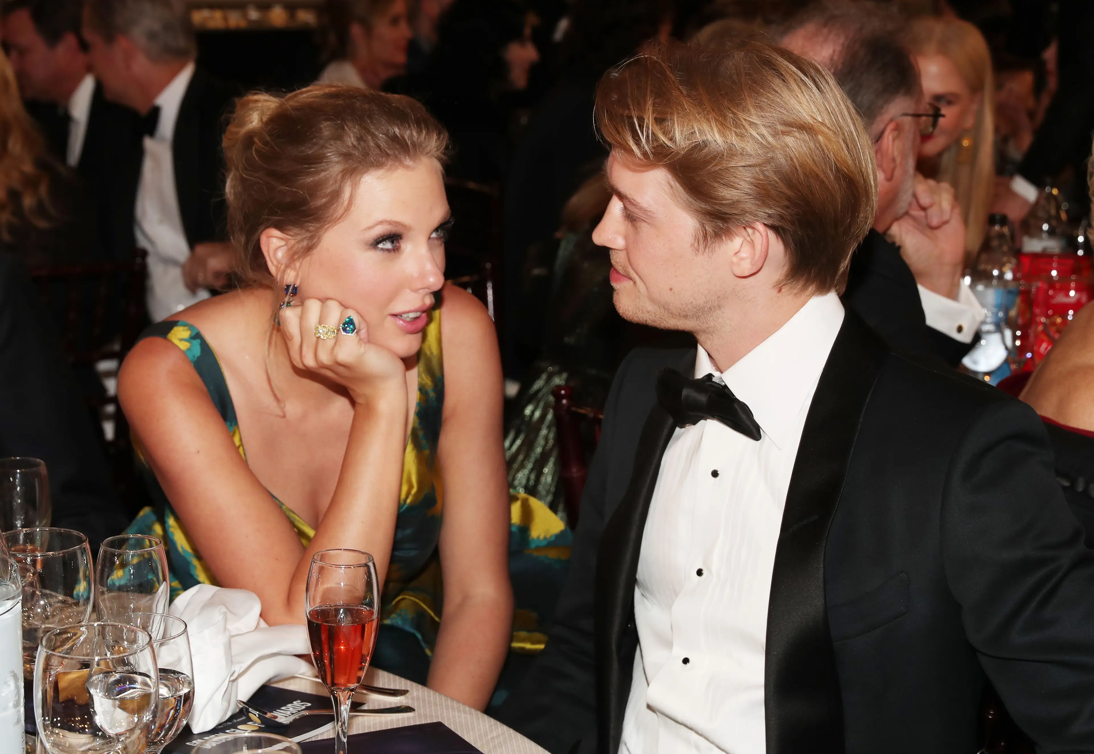 Swift and Alwyn split in 2023. (Christopher Polk/NBC/NBCU Photo Bank)