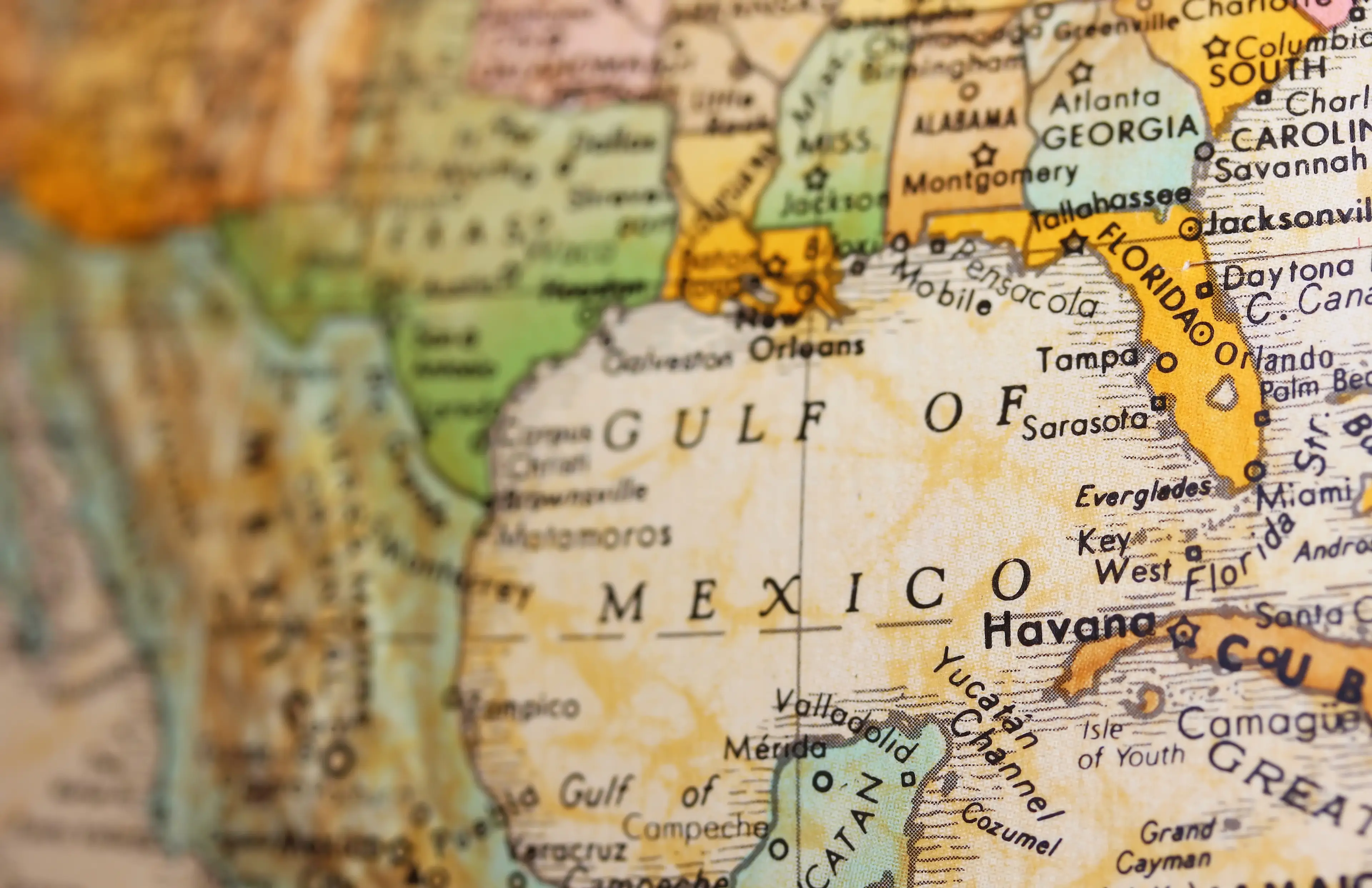 The Gulf of Mexico has officially been renamed in the US (Getty Stock Images)