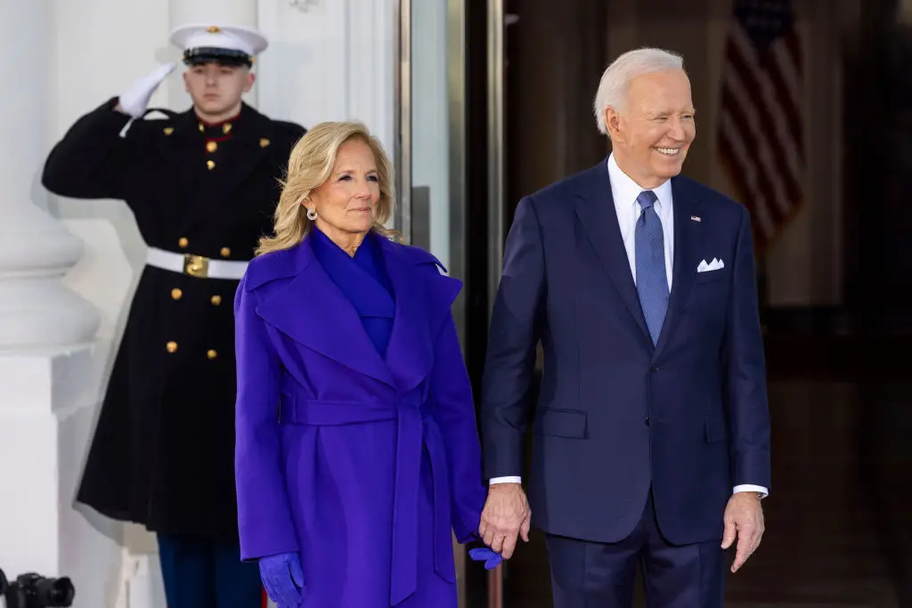 Joe Biden's memoir, Promise Me, America, is scheduled for release on November 17. (Jim Lo Scalzo/EPA/Bloomberg via Getty Images)