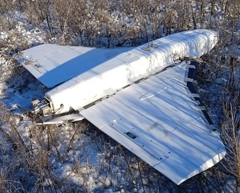 A Russian Gerbera drone (State Border Guard Service of Ukraine)