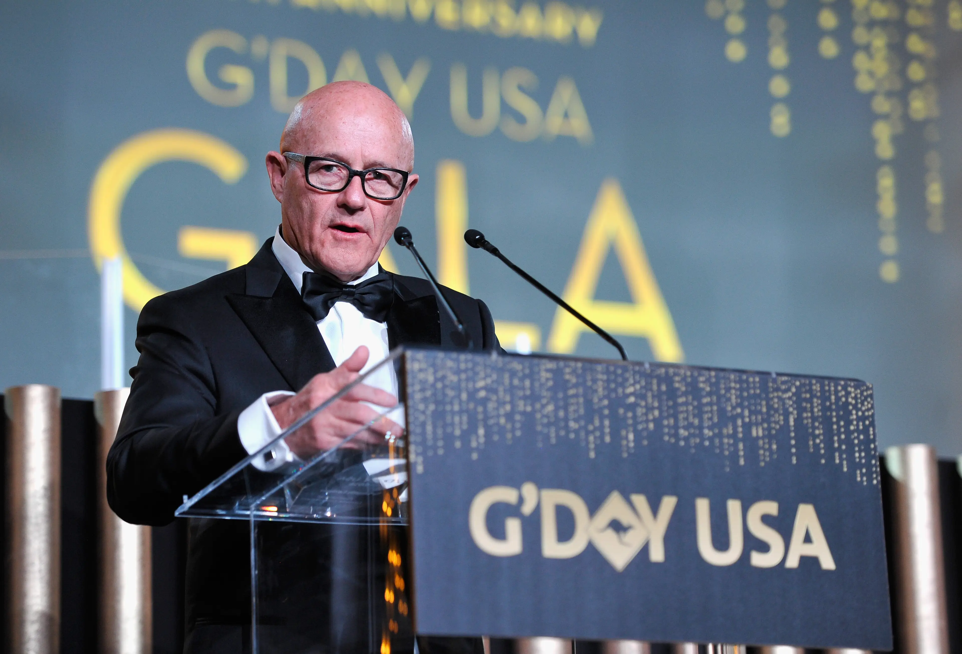 Kim Ledger recalled the final conversation he had with his son (John Sciulli/Getty Images for G'Day USA)