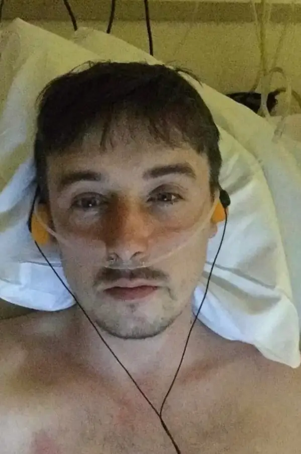 Steven had surgery to save his life (YouTube/This Morning)