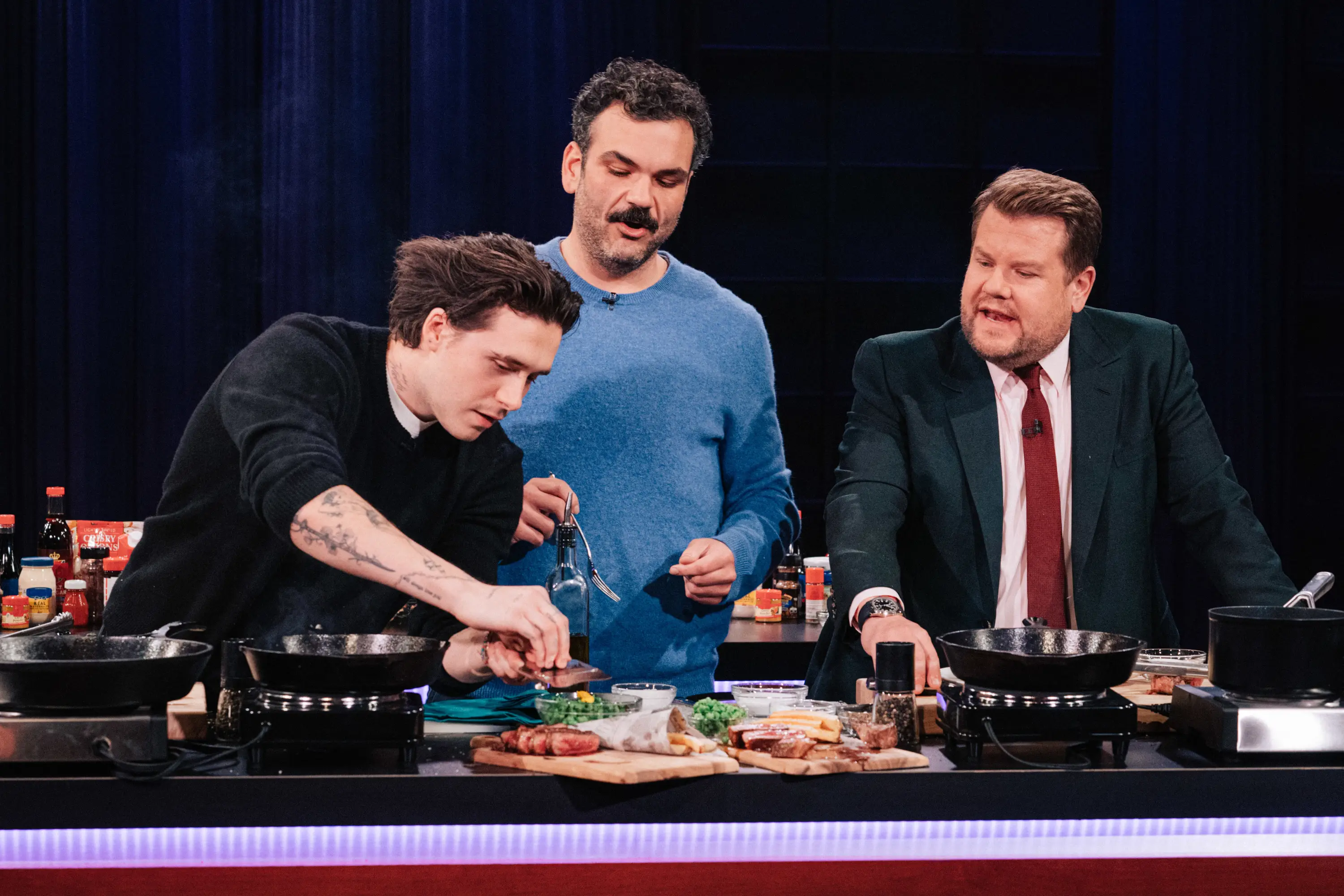 Brooklyn has tried his hand at being a chef in recent years, despite not being trained (Terence Patrick/CBS via Getty Images)