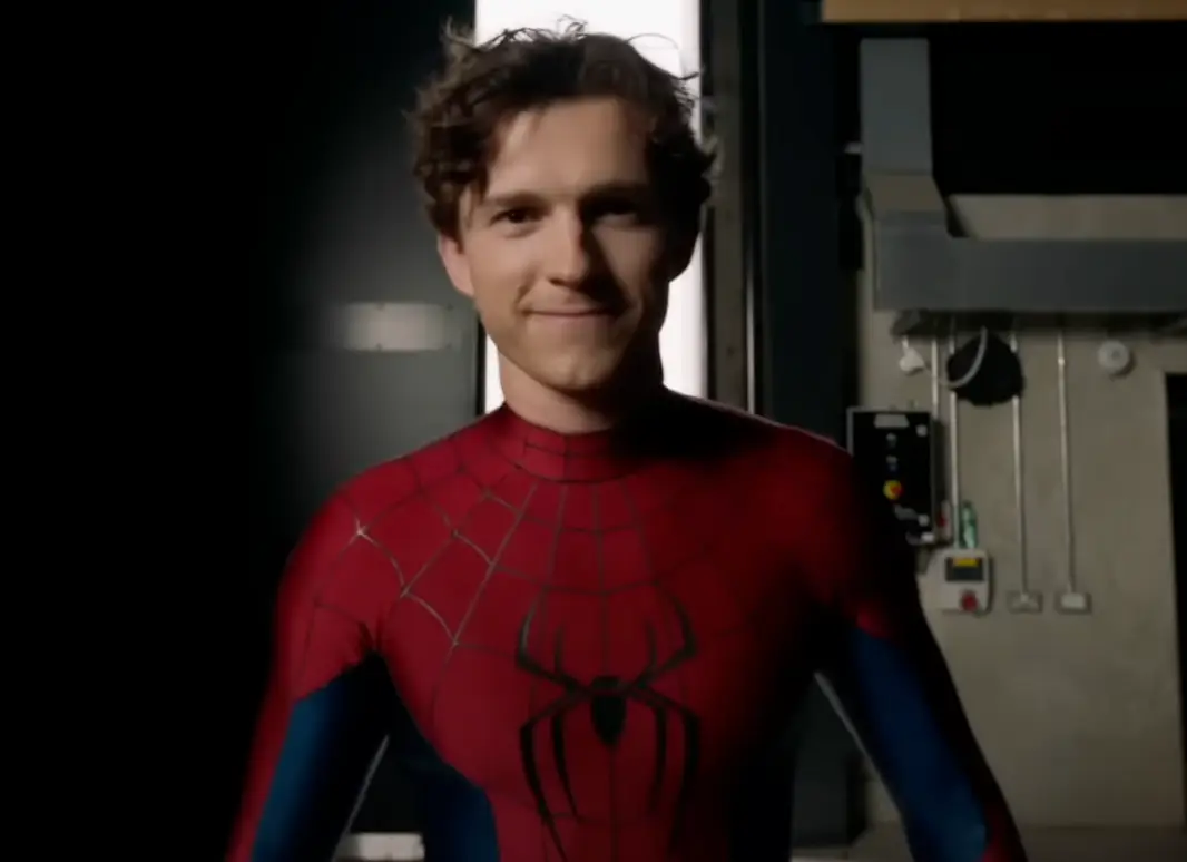 Tom Holland was filming for his latest Spider-Man film when he got a head injury (Spider-Man/YouTube)