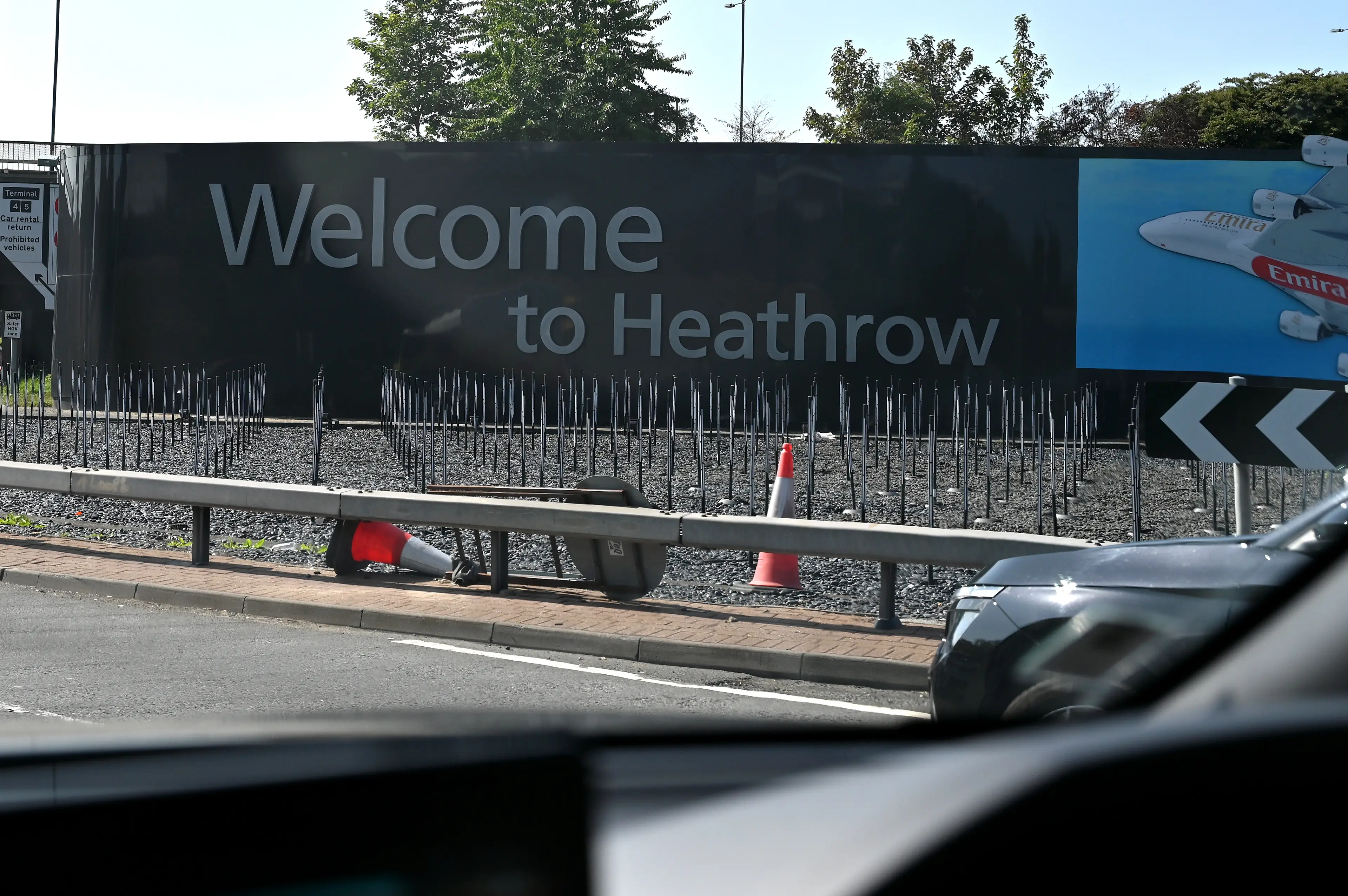 The flight was traveling to Heathrow airport from Hong Kong (John Keeble/Getty Images)