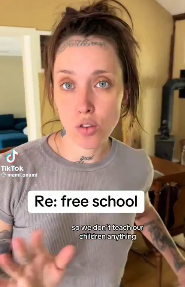 One woman who is determined to homeschool her children has turned heads with her methods. (Mami.onami/TikTok)