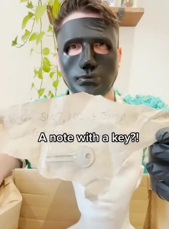 Red Mask said the 'creepiest thing' he'd received was a letter from his 'birth mother'.