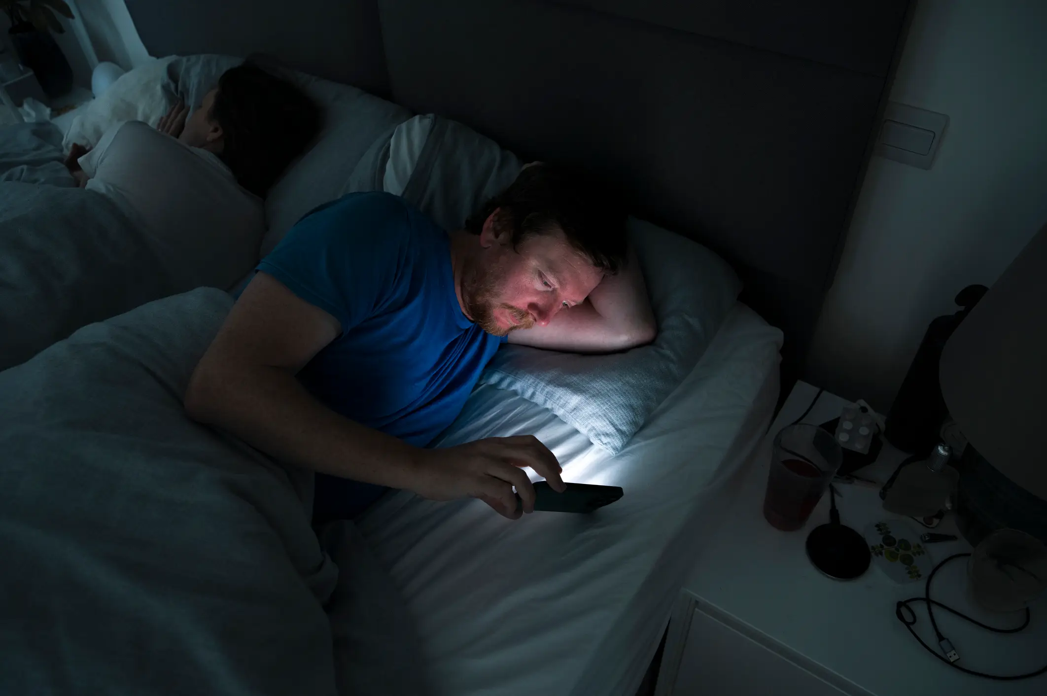 Late night doomscrolling can affect your sleep quality (Justin Paget/Getty Stock Image)