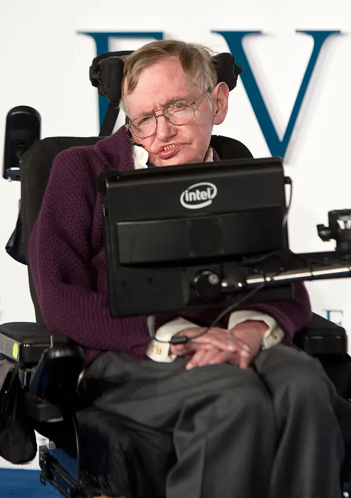 Hawking's speaking device incorporated 'simple' AI (Max Mumby/Indigo/Getty Images)