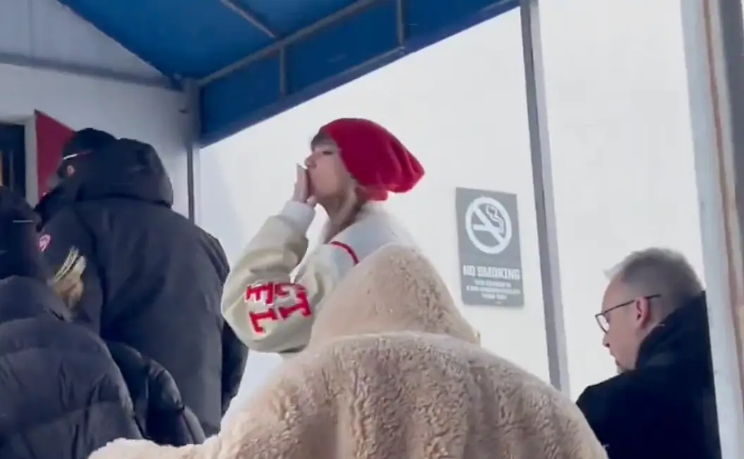 Taylor Swift's jacket had the letters ‘CTFL’ on the arm and Swifties want answers.