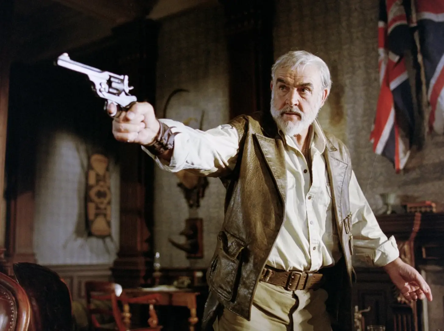 In 2003, Connery starred as Allan Quatermain in The League of Extraordinary Gentlemen.(20th Century Studios)