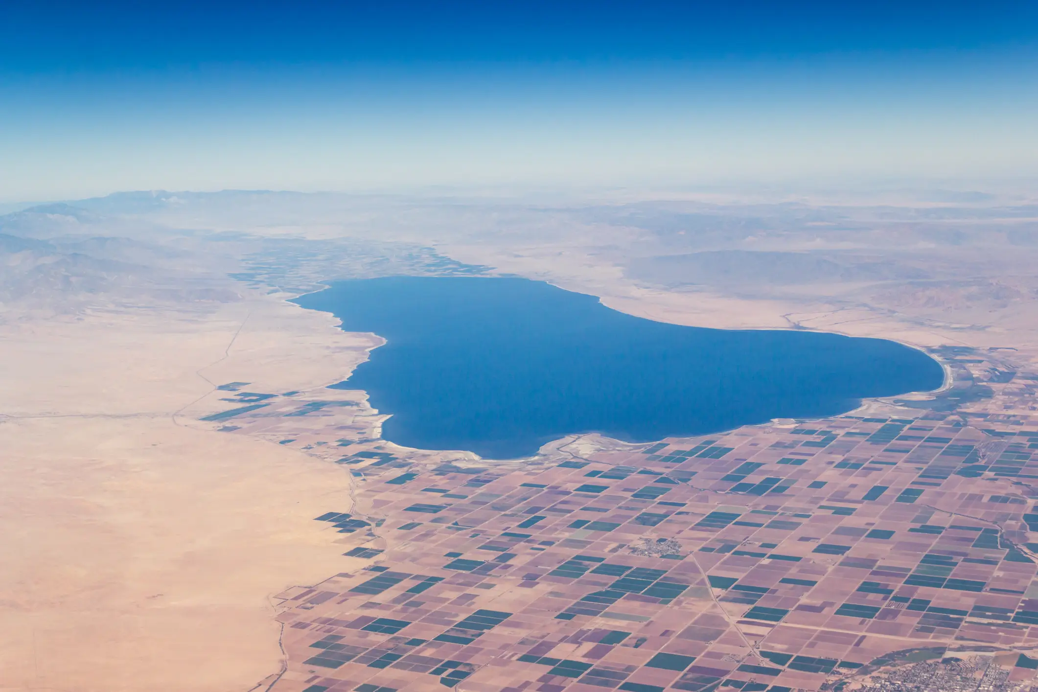 The Salton Sea is the fourth-largest man-made lake in the US (Getty stock)