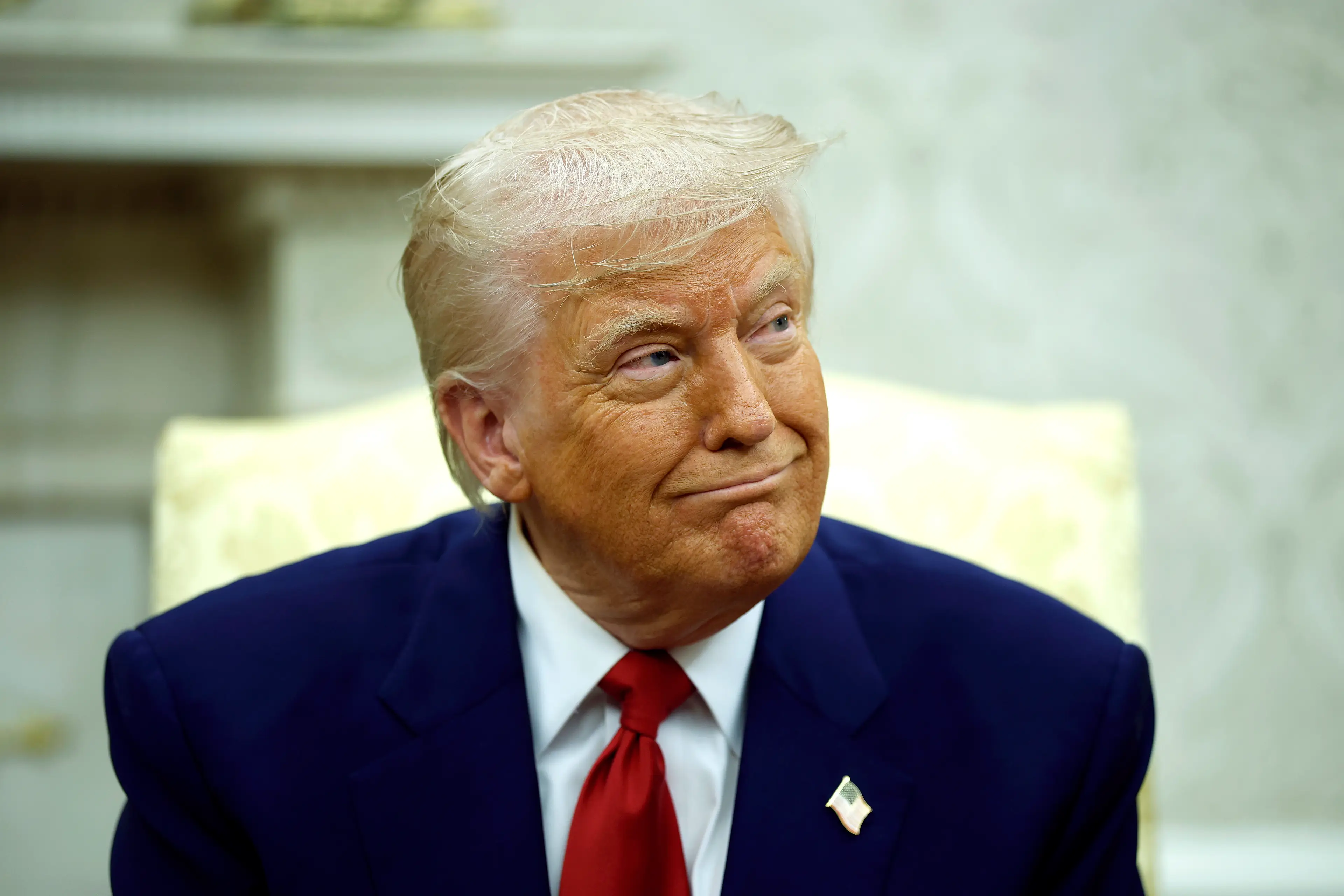 The Trump administration has removed the head of military base in Greenland (Kevin Dietsch/Getty Images)