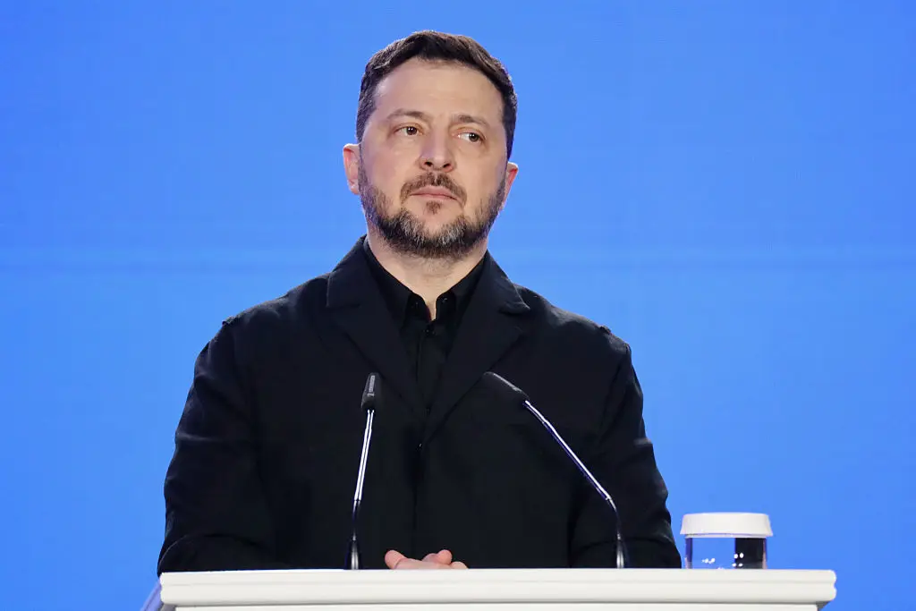 President of Ukraine Volodymyr Zelenskyy thinks WW3 has already begun (Andriy Zhyhaylo/Oboz.ua/Global Images Ukraine via Getty Images)